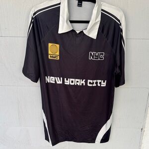 New York City Navy blue polo shirt